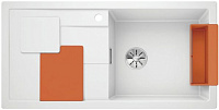 Мойка Blanco SITY XL 6 S orange белый чаша справа клапан-автомат InFino 525059