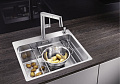 Мойка Бланко Etagon 500-IF/A нержавеющая сталь полированная клапан-автомат InFino 521748 фото 11 Мойка Blanco Etagon 500-IF/A нержавеющая сталь полированная клапан-автомат InFino 521748 фото 11