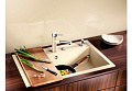Смеситель Blanco Alta-S compact chrome/Silgranit белый 515327 фото 8