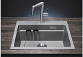 Мойка Blanco Etagon 6 темная скала клапан-автомат InFino 524540 фото 8