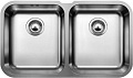 Мойка Blanco Supra 340/340-U нержавеющая сталь 519716 фото 1