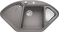 Мойка Blanco DELTA II-F алюметаллик чаша справа клапан-автомат InFino 523672