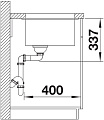 Мойка BLANCO SUBLINE 800-U Silgranit черный 526005 фото 12 Мойка BLANCO SUBLINE 800-U Silgranit черный 526005 фото 12