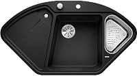 Мойка Blanco DELTA II-F антрацит чаша справа клапан-автомат InFino 523670