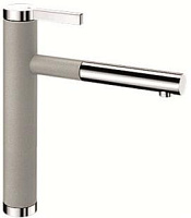 Смеситель Blanco Linee-S Silgranit жемчужный 520745