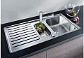 Мойка Blanco Classic Pro 6 S-IF с колландером нержавеющая сталь полированная клапан-автомат InFino 523665 фото 3