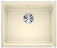 Мойка Blanco SUBLINE 500-U керамика отводная арматура InFino® глянцевая магнолия клапан-автомат InFino 523734