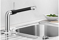 Смеситель Blanco Seda нержавеющая сталь 519062 фото 3