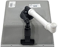 Мойка Blanco SUBLINE 400-U SILGRANIT жемчужный клапан-автомат InFino 523425