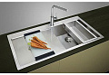 Мойка Blanco Zerox 5S-IF/A нержавеющая сталь полированная чаша справа клапан-автомат InFino 521627 фото 2