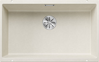 Мойка Blanco SUBLINE 700-U SILGRANIT мягкий белый клапан-автомат InFino 527173