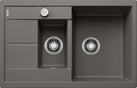 Мойка Blanco Metra 6S compact вулкан серый клапан-автомат InFino 527297