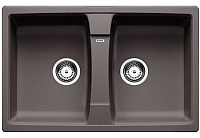 Мойка Blanco Lexa 8 SILGRANIT PuraDur темная скала 524961