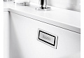 Мойка Blanco SUBLINE 400-U SILGRANIT жемчужный клапан-автомат InFino 523425 фото 6
