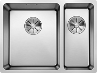 Мойка Blanco Andano 340/180-U нержавеющая сталь полированная клапан-автомат InFino 522979