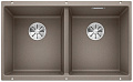 Мойка Blanco SUBLINE 350/350-U SILGRANIT серый бежевый клапан-автомат InFino 523581 фото 1