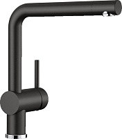 Смеситель Blanco Linus Silgranit черный 526149