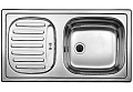 Мойка Blanco Flex Mini нержавеющая сталь микротекстура 512032 фото 1