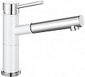 Смеситель Blanco Alta-S compact chrome/Silgranit белый 515327 фото 1