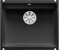 Мойка Blanco SUBLINE 500-U черный клапан-автомат InFino 523740