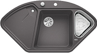 Мойка Blanco DELTA II-F темная скала чаша справа клапан-автомат InFino 523671