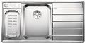 Мойка Blanco Axis III 6 S-IF нержавеющая сталь полированная чаша справа клапан-автомат InFino 522105 фото 1