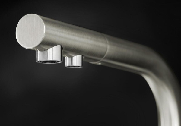 Смеситель Бланко Fontas II сатин темная сталь 527736 Смеситель Blanco Fontas II сатин темная сталь 527736