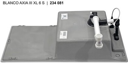 Мойка Blanco AXIA III XL 6 S-F кофе клапан-автомат InFino 523525