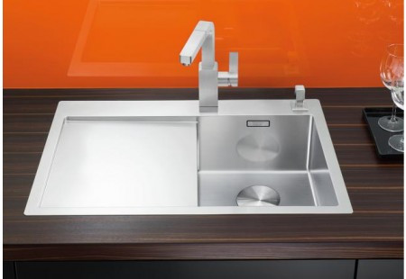 Мойка Blanco Claron 4S-IF/A крыло нержавеющая сталь полированная чаша справа 521623