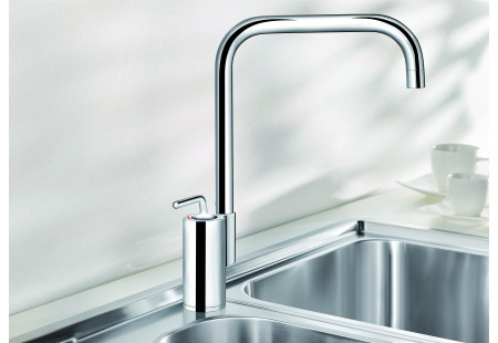 Смеситель Blanco Ajaris chrome/silgranit жасмин 520818