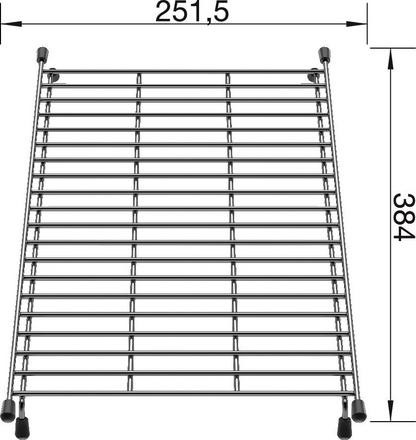Подставка решетка Blanco 234795