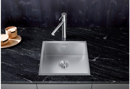 Мойка Blanco Zerox 400-IF Durinox® нержавеющая сталь полированная клапан-автомат InFino 523097