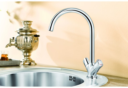 Смеситель Blanco Amona chrome/silgranit жасмин 520773