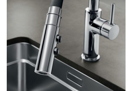 Смеситель Blanco CATRIS-S Flexo нержавеющая сталь 525792