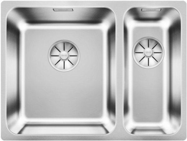 Мойка Blanco Solis 340/180-IF нержавеющая сталь полированная чаша слева клапан-автомат InFino 526131