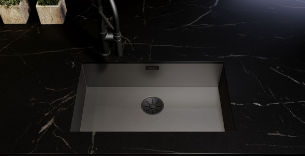 Набор декоративных элементов Blanco C-overflow и InFino® черный матовый одна чаша 239975