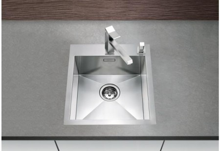 Мойка Blanco Zerox 400-IF/A нержавеющая сталь полированная клапан-автомат InFino 521629