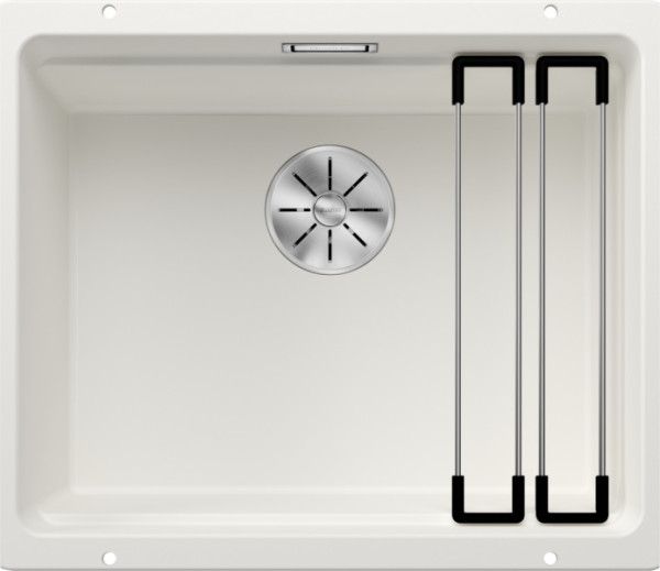 Мойка Blanco Etagon 500-U SILGRANIT PuraDur белый клапан-автомат InFino 522231