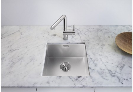 Мойка Blanco Zerox 340-U Durinox® нержавеющая сталь полированная клапан-автомат InFino 521556