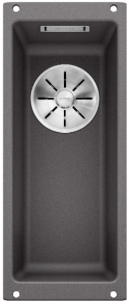 Мойка Blanco SUBLINE 160-U SILGRANIT темная скала клапан-автомат InFino 523397