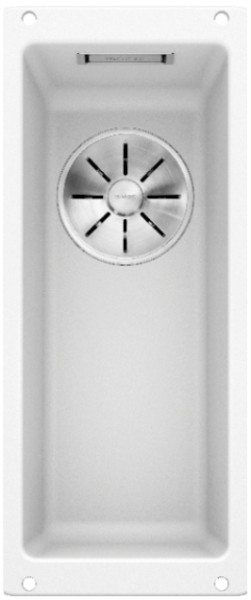 Мойка Blanco SUBLINE 160-U SILGRANIT белый клапан-автомат InFino 523400