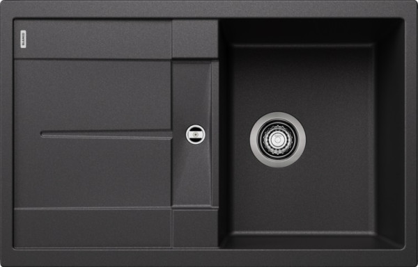 Мойка Blanco Metra 45 S Silgranit антрацит 513194
