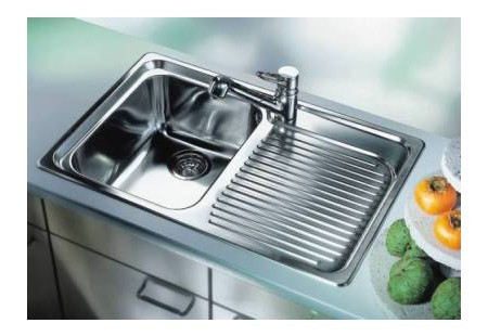 Мойка Blanco Classic 4 S крыло нержавеющая сталь полированная чаша слева 507702