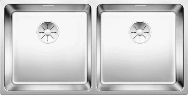 Мойка Blanco Andano 400/400-IF нержавеющая сталь клапан-автомат InFino 522985