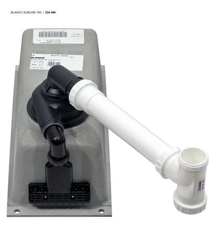 Мойка Blanco SUBLINE 160-U мускат клапан-автомат InFino 523404