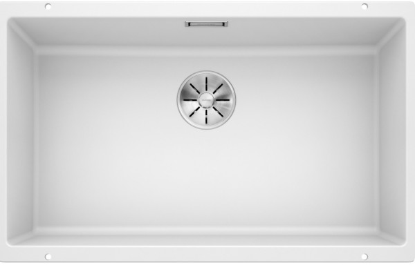 Мойка Blanco SUBLINE 700-U SILGRANIT белый клапан-автомат InFino 523446