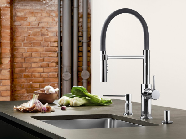 Дозатор для жидкого мыла Бланко Lato хром 525808 Дозатор для жидкого мыла Blanco Lato хром 525808