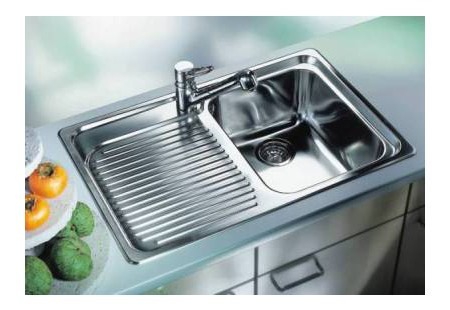 Мойка Blanco Classic 4 S крыло нержавеющая сталь полированная чаша справа 507701
