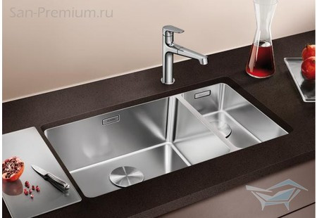 Мойка Blanco Andano 500/180-U нержавеющая сталь полированная чаша слева 520829