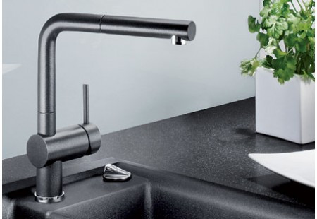 Смеситель Blanco Linus-S Silgranit кофе 516697